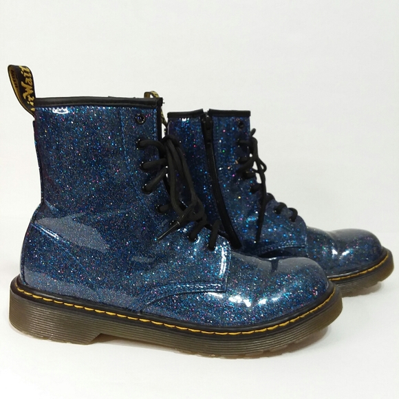 dr martens boots glitter